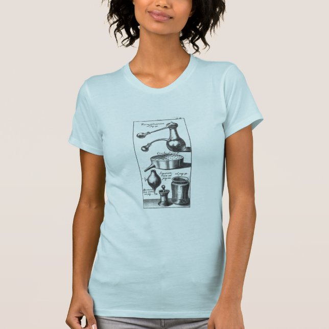 Camiseta Ferramentas de Cozinhar Alchemy Kitchen (Frente)