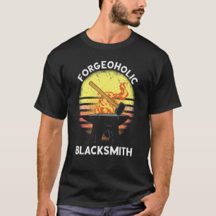 Camiseta Ferramentas de Forja Retroativa do Blacksmith Forg