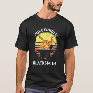 Camiseta Ferramentas de Forja Retroativa do Blacksmith Forg