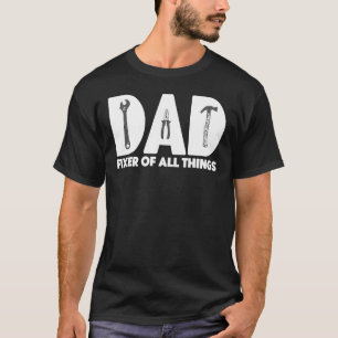 Camiseta Ferramentas de trabalho de madeira do contratante