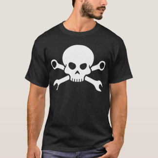 Camiseta Ferramentas do crânio "n" - parafuse o pirata 1 (o