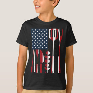 Camiseta Ferramentas engraçadas para grelhar churrasco Fuma