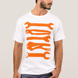 Camiseta Ferramentas - Laranja