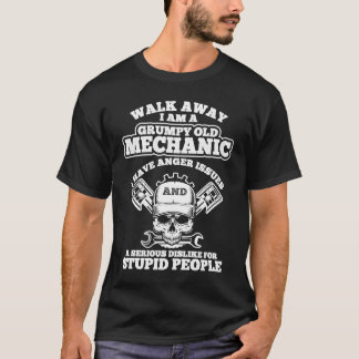 Camiseta Ferramentas Mecânicas De Reparo Da Tampa Do Sinton