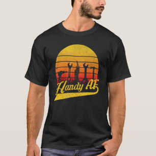 Camiseta Ferramentas Mecânicas Mecânicas De Madeira Handyma