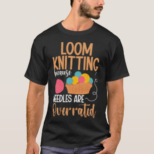 Camiseta Ferramentas para Máquina de Tricô Loom Coletor de 