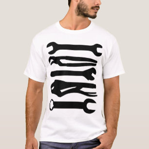 Camiseta Ferramentas - preto