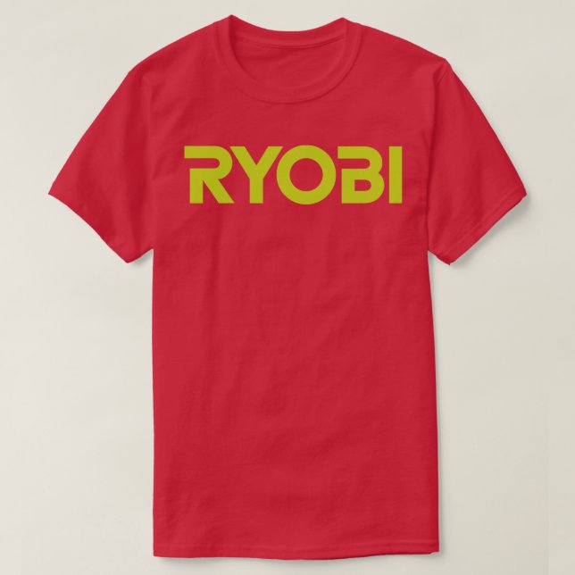 Camiseta Ferramentas Ryobi (Frente do Design)