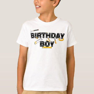 Camiseta Ferramentas T-shirt de Festa de aniversário