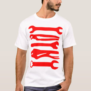 Camiseta Ferramentas - Vermelho