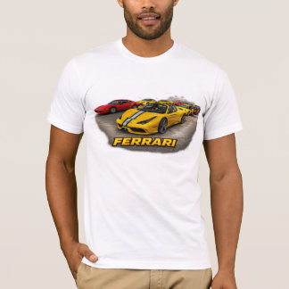 CAMISETA FERRARI AMARELO