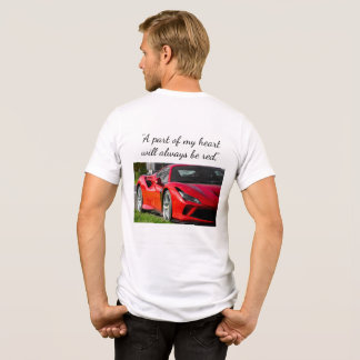 Camiseta Ferrari personalizada manga curta