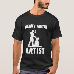 Camiseta Ferraria Heavy Metal' Artista Metalmecânico Engren