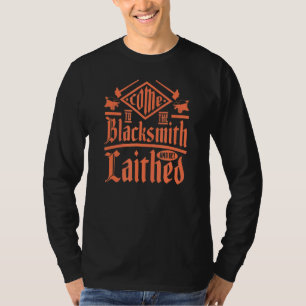 Camiseta Ferreiro Que Forja Martelo Para A Farier Coal Forg