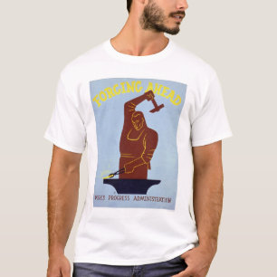 Camiseta Ferreiro WPA 1940 de forjadura