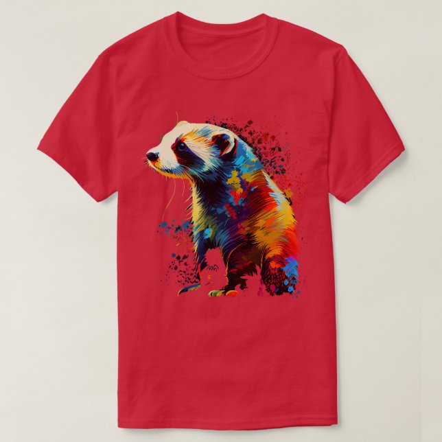 Camiseta Ferret (Frente do Design)