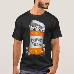Camiseta Ferret Happy Pills