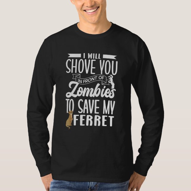 Camiseta Ferret Mãe Americana Polecat (Frente)
