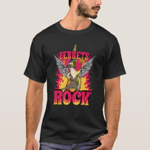 Camiseta Ferret Mãe Pai Mustela Nigripes