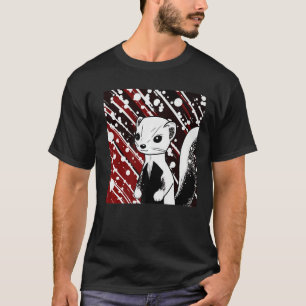 Camiseta Ferret Mãe Pai Mustela Nigripes