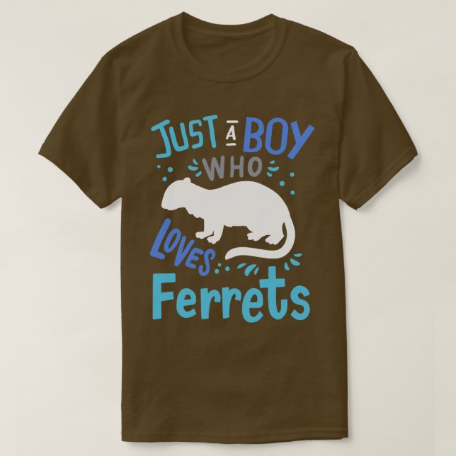Camiseta Ferret Polecats Ferret Lover (Frente do Design)