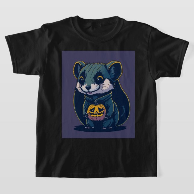 Camiseta Ferret Winged Warrior (Postura )