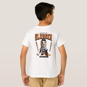 Camiseta Ferreto Cugado Vestido como Jogador de Basball