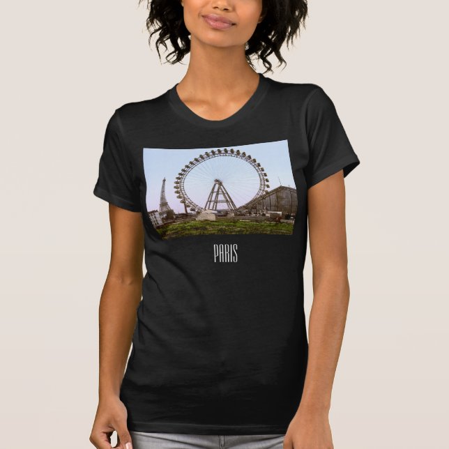 Camiseta Ferris Wheel em Paris (1900) (Frente)