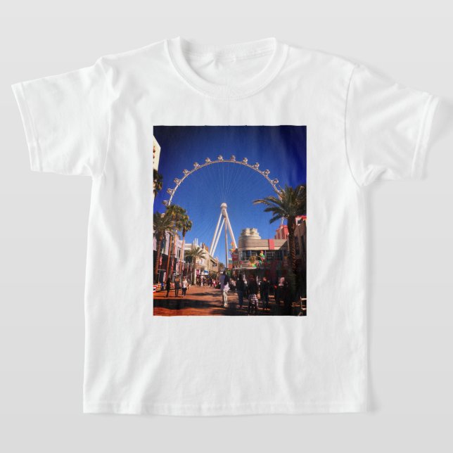 Camiseta Ferris Wheel Las Vegas #1 T-shirt (Postura )