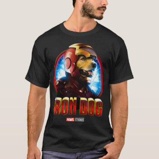 Camiseta Ferro Cão Engraçado Ouro Retriever Cachorro para p