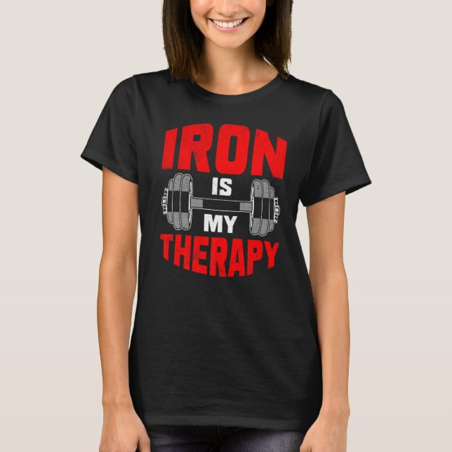Camiseta Ferro É Minha Experiência Em Formação De Ginástica (Frente)