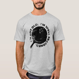 Camiseta Ferro fundido temperado bom sobre o aniversário d