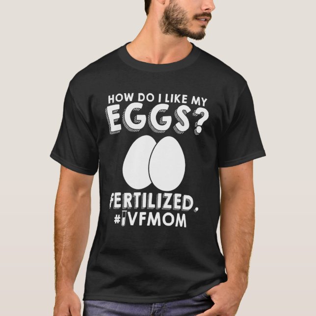 Camiseta Ferro-guerreiro da Ivf, Dia de Transferência da Mã (Frente)