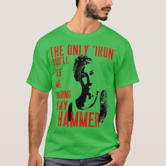 Camiseta Ferro Hammer Blacksmith Mulher T