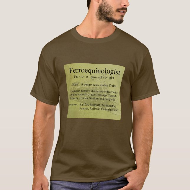Camiseta Ferroequinologist (Frente)