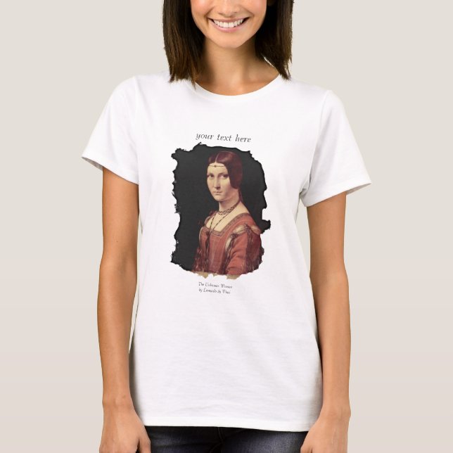 Camiseta Ferronnière do belle do La (Frente)