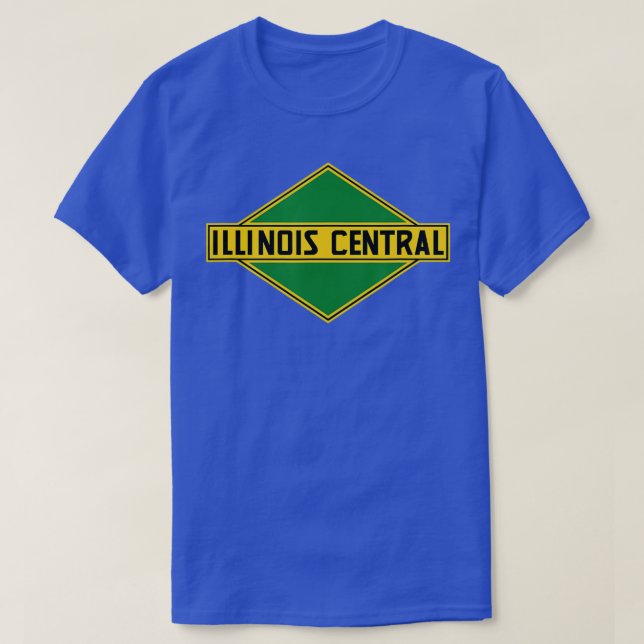 Camiseta Ferrovia Central de Illinois (Frente do Design)