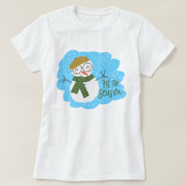 Camiseta FESFoliday Snowman
