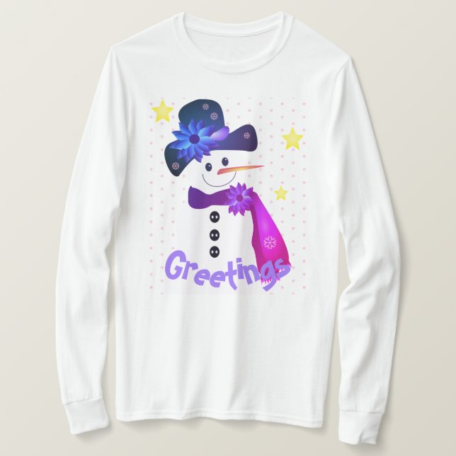 Camiseta FESSnowman Fashion (Frente do Design)