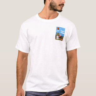 Camiseta Fest Henley da colheita do vale de Hood River