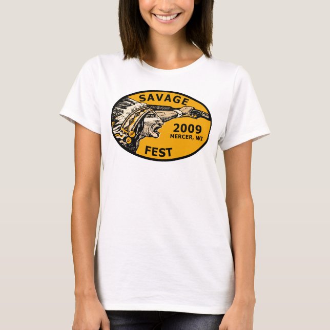 Camiseta fest selvagem (Frente)