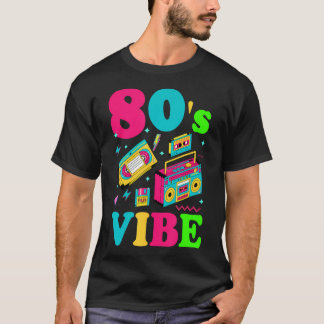 Camiseta Festa 80 Vibes Fashion 80 Festa de Tema Oitenta