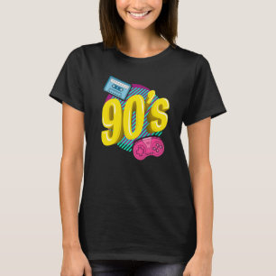 Camiseta Festa 90 dos anos 90 O Melhor Figurino de Tempo Vi