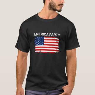 Camiseta Festa América Três Partidos Patriota Liberdade Ind