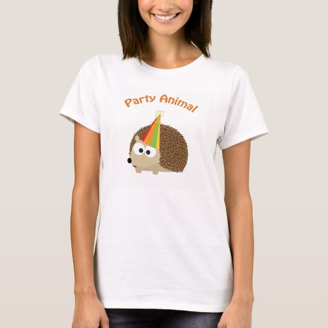 Camiseta Festa Animal! Hedgehog (Frente)