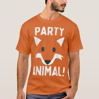 Camiseta Festa Animal Para Meninos Amantes Raparigas Aniver