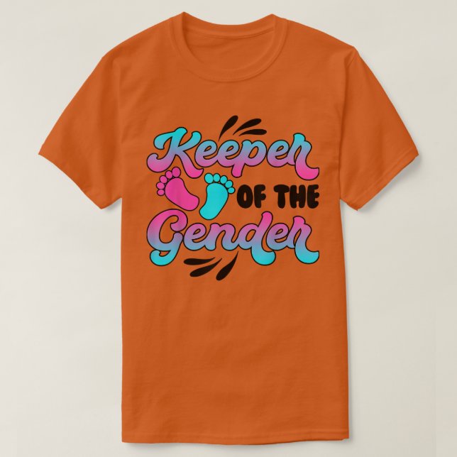 Camiseta Festa, Bebê, Anunciante De Revelação De Gênero (Frente do Design)
