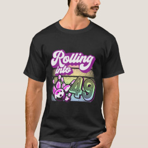 Camiseta Festa boliche A Passar Para 49 Boliches Aniversári