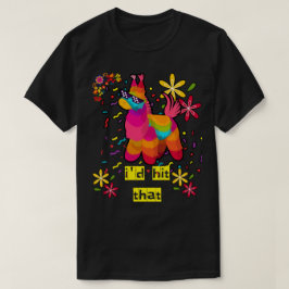 Camiseta Festa Cinco de Mayo... Eu diria que Pinatas.