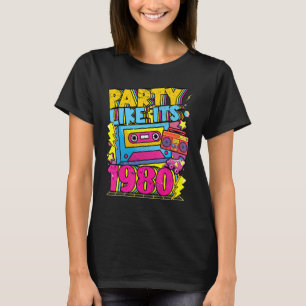 Camiseta Festa como se fosse 1980 80s 90s Retro Vintage bra